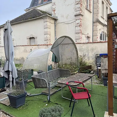 Appartement dans Maison champenoise Vaudes Extérieur photo